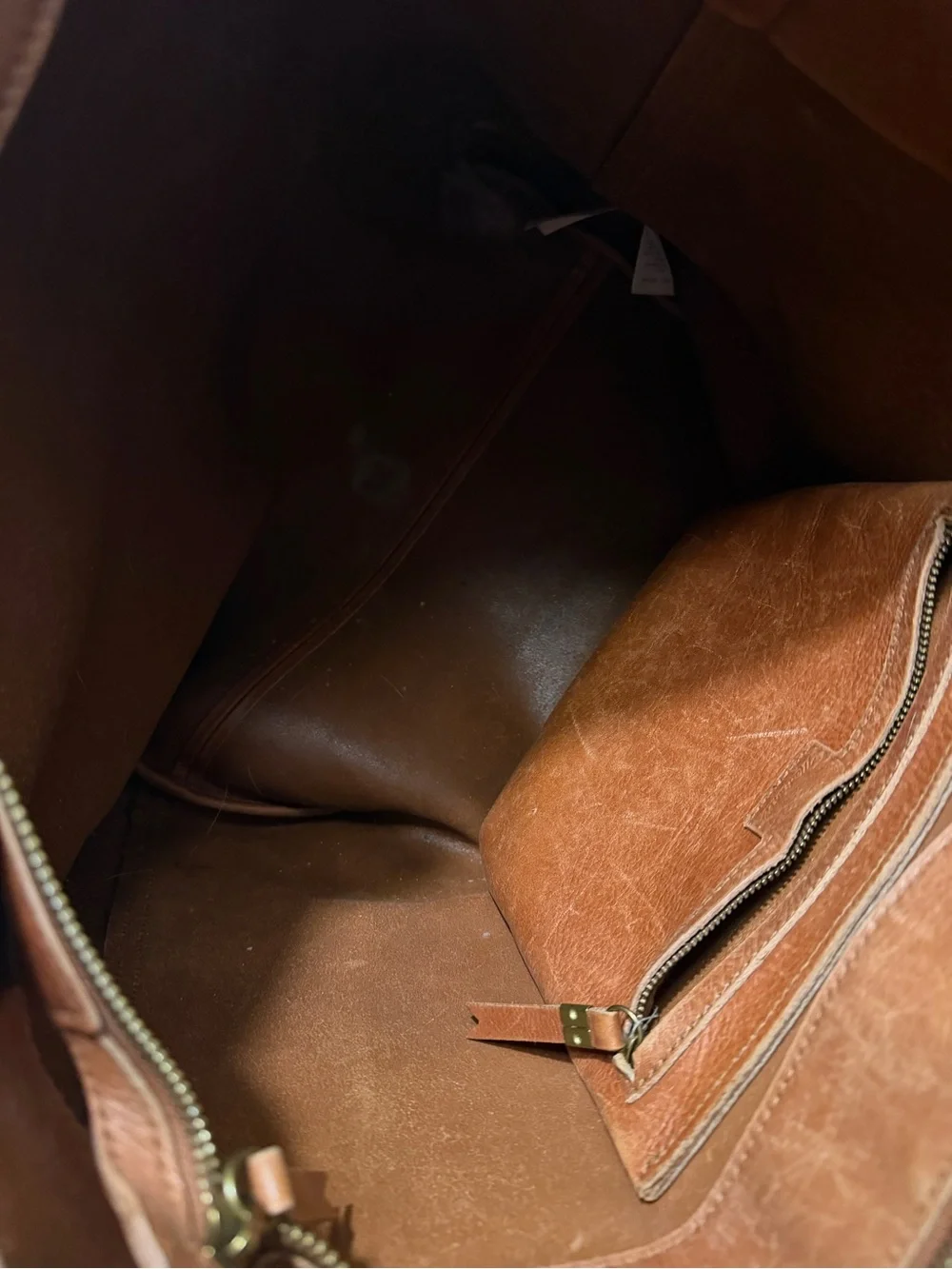Madewell Zip Top Transport tote - Picture 9 of 10